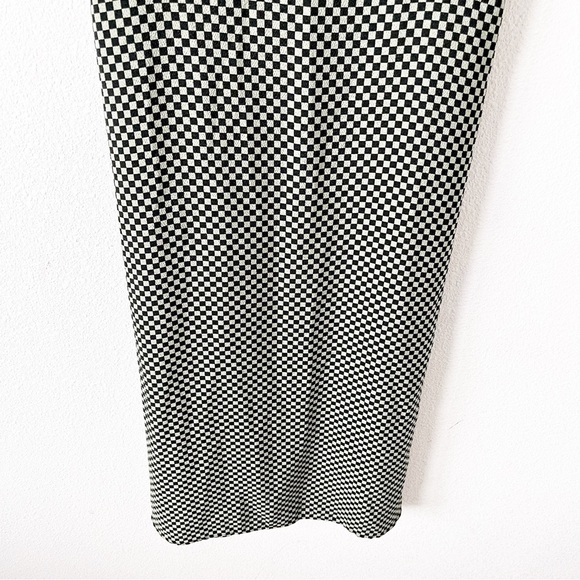 Lisa Says Gah Checkered Printed Spaghetti Strap Midi Dress - Picture 5 of 10